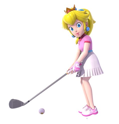 Princess Peach Golf