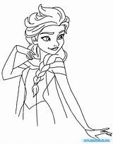 Elsa Coloring Pages  Coloring Home sketch template