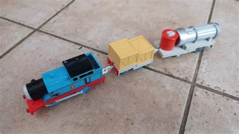 THOMAS TRACKMASTER THOMAS the Jet Engine. Battery operated. Rare. TOMY ...