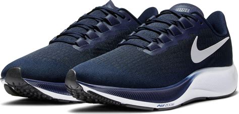 Nike Air Zoom Pegasus 37 Running Shoes in Navy/White (Blue) for Men - Lyst