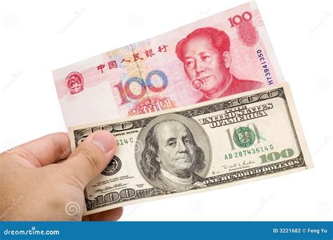 Chinese Yuan And Us Dollar Stock Photography - Image: 3221682