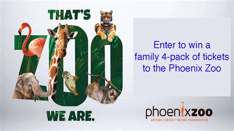 Win a Family Four-Pack of Tickets to The Phoenix Zoo | Bear Essential News