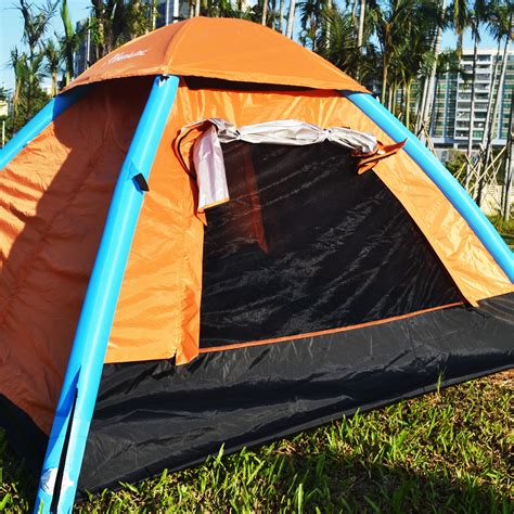 4 person inflatable camping tent pop up waterproof for Beach,Camp ...