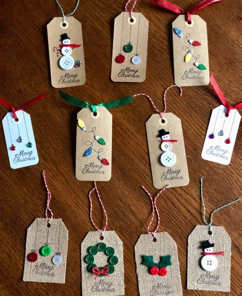 DIY Christmas Tags are fun and easy to make and the possibilities are ...