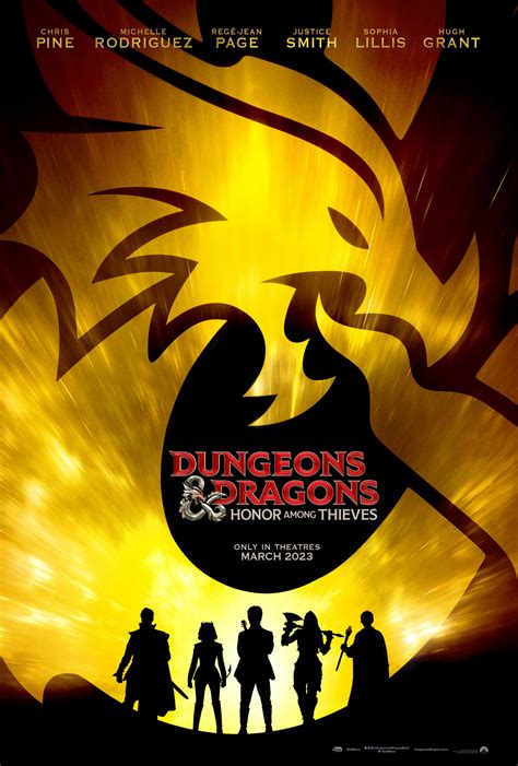 Dungeons & Dragons: Honor Among Thieves (2023) Poster #1 - Trailer Addict