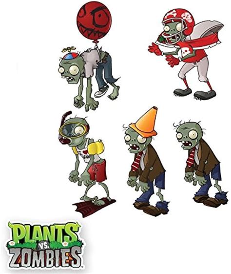 Giga-Football Zombie From Plants Vs Zombies Sticker For Sale By ProfiTrollka Redbubble ...