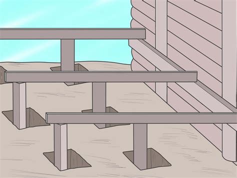 How to Install Deck Piers (with Pictures) - wikiHow