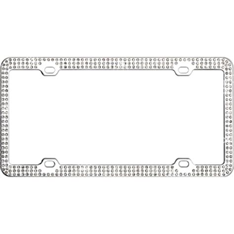 Bling License Plate Frames