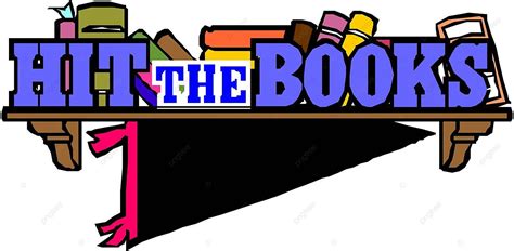 Hit The Books Book Download Literature Vector, Book, Download ...