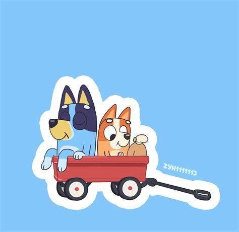 Wagon Ride! : bluey