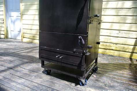 Making a Vertical Smoker and Grill : 15 Steps (with Pictures ...