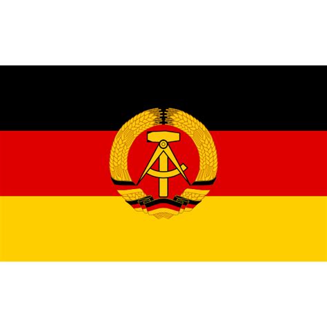 Flag of German Democratic Republic | Free SVG