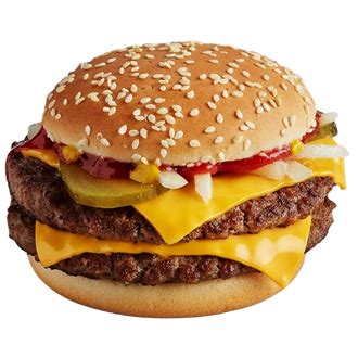 Double Quarter Pounder with Cheese McDonald's - price, calories