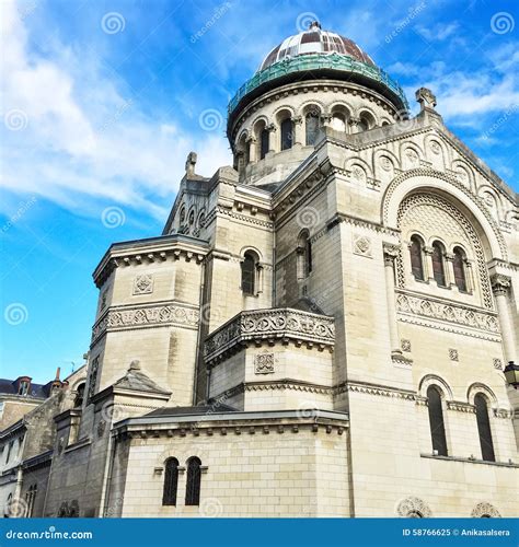 Basilica of Saint Martin in Tours, France Stock Image - Image of religion, ornamental: 58766625