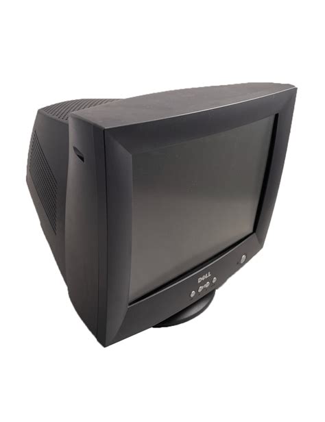 17″ DELL RETROFIT CRT MONITOR BLACK – Good Dog Digital