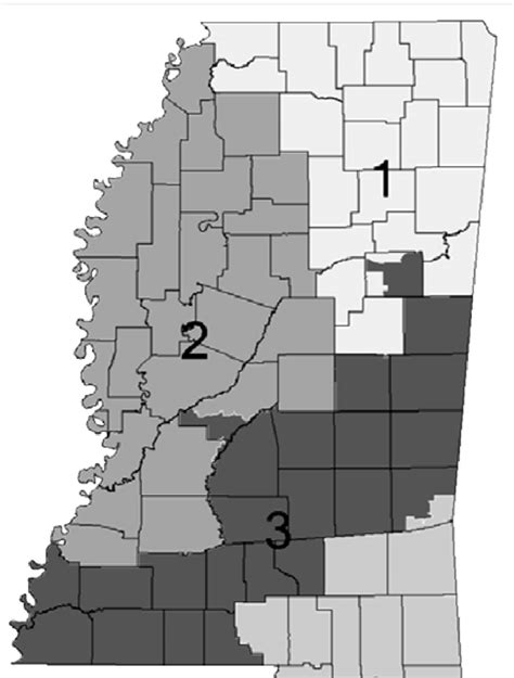 Mississippi's Congressional Districts | Download Scientific Diagram