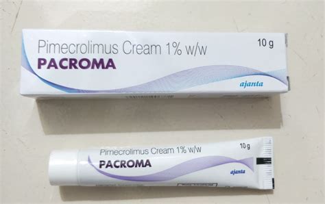 Pacroma Pimecrolimus Cream, For Clinical, Rs 400 /pack Care Exim | ID ...