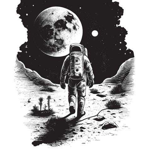 61,724 Astronaut Drawings Images, Stock Photos, 3D objects, & Vectors ...