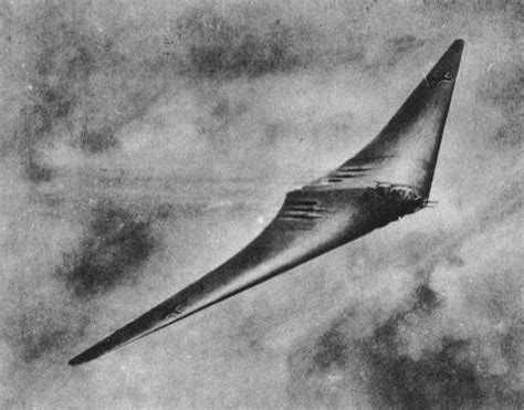 ufo - UFOS at close sight: the german Horten planes, Horten XIII artist's view