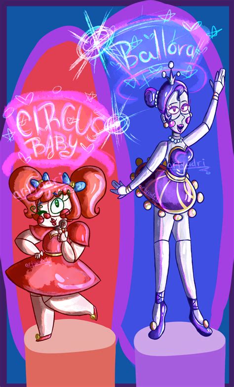 Circus Baby and Ballora by artyadri on DeviantArt