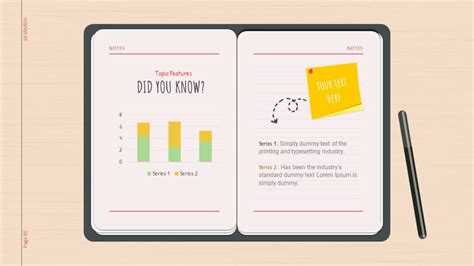 Free Digital Notebook Template PowerPoint and Google Slides