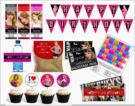 Taylor Swift Birthday Party Decorations – BirthdayBuzz