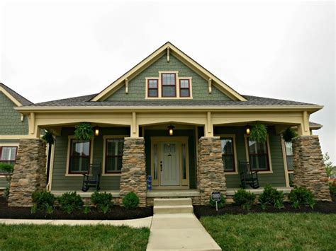 Parade of Homes Sneak Preview - 2013 -Jerome Village - Ohio Craftsman Style Bungalow House Plans ...