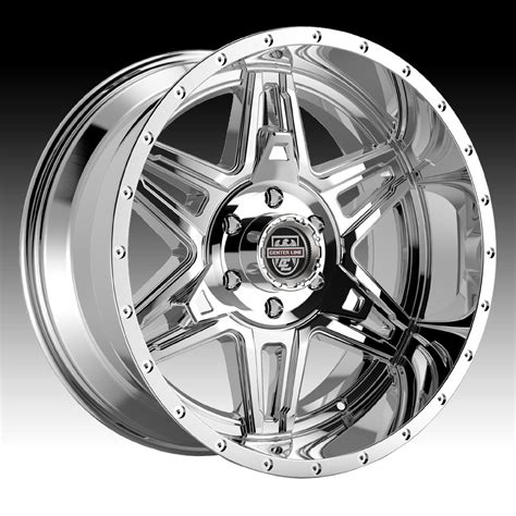 Center Line LT2V 831V Chrome PVD Custom Wheels Rims - LT2V / 831V - Centerline LT, ST and RT ...