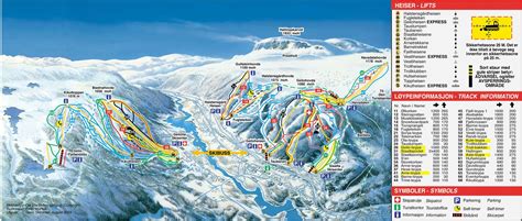 Absolutely Snow - Norway - Geilo - Piste Map