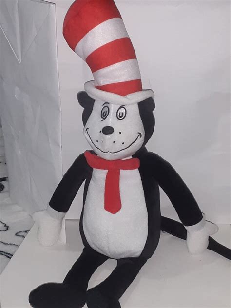 THE CAT IN THE HAT Plush Stuffed Animal Kohls Cares Dr. Seuss New ...