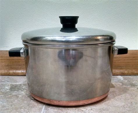 Sears Maid of Honor Copper Bottom Stainless Steel Pot Stock | Etsy | Vintage cookware, Stainless ...