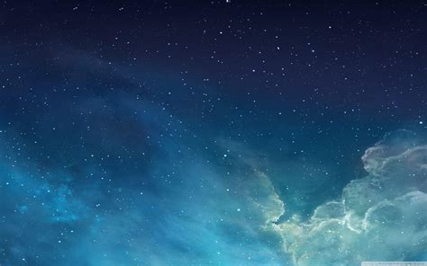 Blue Galaxy Background Hd