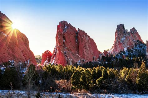 Garden Of The Gods Sunrise - Jacob Hughes Photography