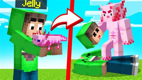 I ADOPTED A CUTE ANIMAL In MINECRAFT... (GONE WRONG) - YouTube