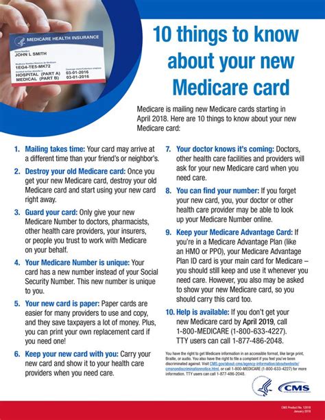 10 things to know about your new Medicare card | Northern Kittitas ...