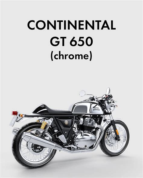 Continental GT 650 Chrome | Cafe racer, Racer, Ventura