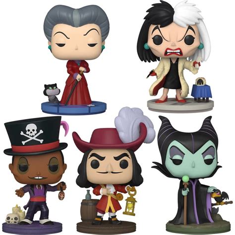 Funko Disney Villains Series 4 Pop! Vinyl Figure Case of 6 - PopMunkii.com