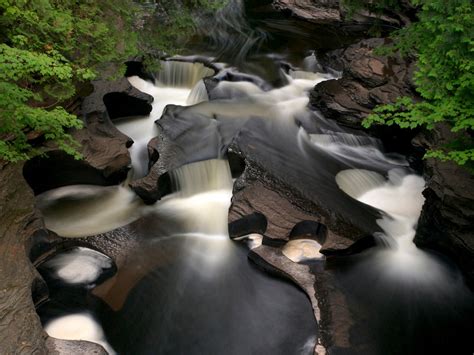 Porcupine Mountains Waterfall, Michigan