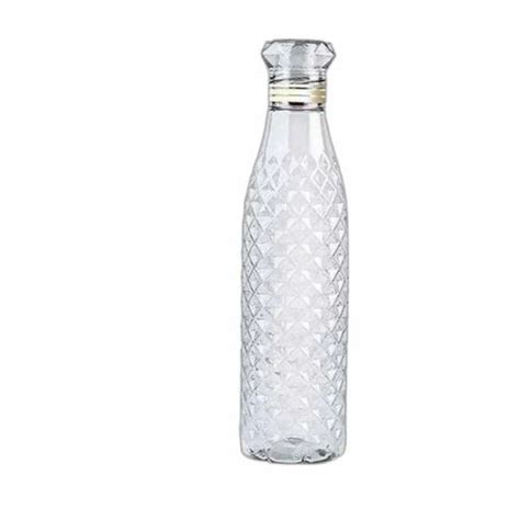 Capacity: 1000ml Plastic diamond Water Bottle at best price in Rajkot | ID: 27435993055