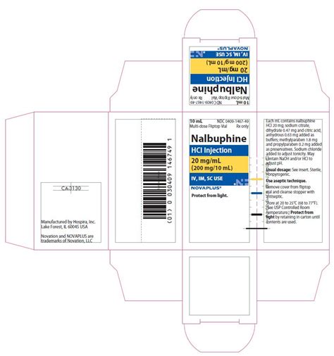 Nalbuphine - FDA prescribing information, side effects and uses