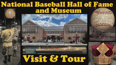 National Baseball Hall of Fame and Museum Visit and Tour - YouTube