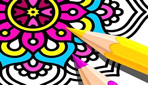 Mandala Coloring Book 2021 - free online game : Hypercasual : INFOX Games