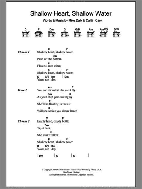 Shallow Guitar Tab - werohmedia