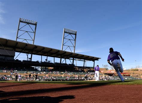 PHOTOS: Colorado Rockies spring training camp at Salt River Fields ...