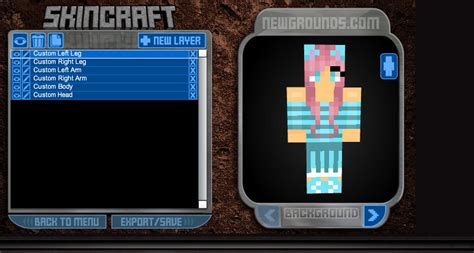 Pink and Blue Cat Girl - Minecraft Skin F2U by Dreaming--Century on ...