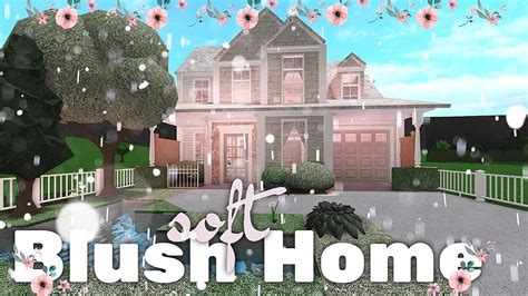 Aesthetic Blush House Bloxburg at Pamela Kim blog