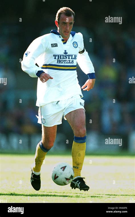 GARY MCALLISTER LEEDS UNITED FC 29 September 1993 Stock Photo - Alamy