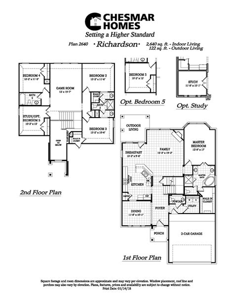 Chesmar Homes Floor Plans | Floor Roma