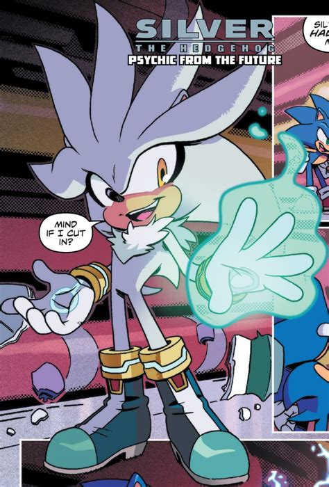 Silver the Hedgehog (IDW) | Sonic News Network | FANDOM powered by Wikia