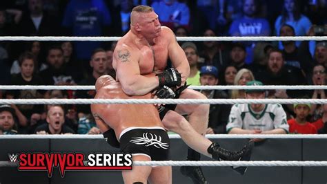 Goldberg vs. Brock Lesnar: Survivor Series 2016 on WWE Network - YouTube